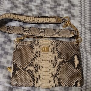Tory Burch Snake Skin Shoulder Bag
